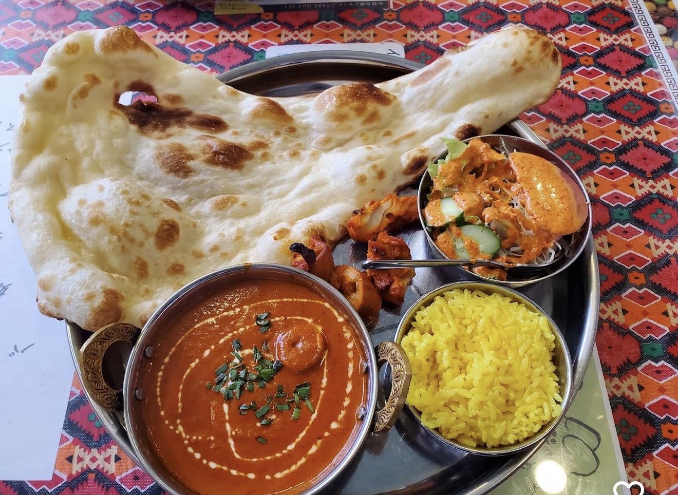 Sukoon curry platter